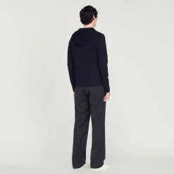 Sandro Paris Jerséis & Chalecos<Cardigan Con Capucha Y Cremallera