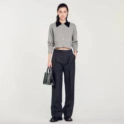 Sandro Paris Jerseys & Cárdigans<Cardigan Corto