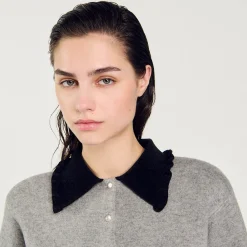 Sandro Paris Jerseys & Cárdigans<Cardigan Corto