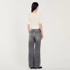 Sandro Paris Jerseys & Cárdigans<Cardigan Corto De Canale