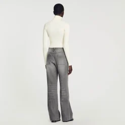 Sandro Paris Jerseys & Cárdigans<Cardigan De Punto Acanalado