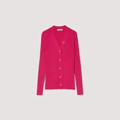 Sandro Paris Jerseys & Cárdigans<Cardigan De Punto De Canale