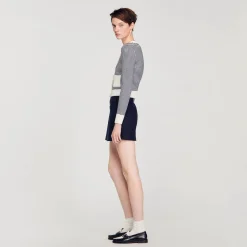 Sandro Paris Conjuntos<Cardigan De Punto De Rizo