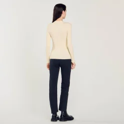 Sandro Paris Jerseys & Cárdigans<Cardigan De Viscosa Certificada