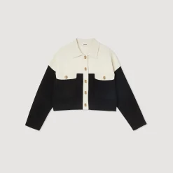 Sandro Paris Jerseys & Cárdigans<Cardigan De Viscosa Certificada