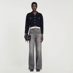 Sandro Paris Jerseys & Cárdigans<Cardigan Tipo Camisa