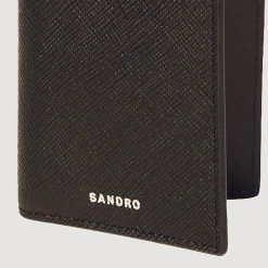 Sandro Paris Tarjeteros & Carteras<Cartera Piel De Curtiduria Certificada