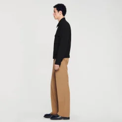 Sandro Paris Abrigos & Cazadoras<Cazadora Con Cremallera