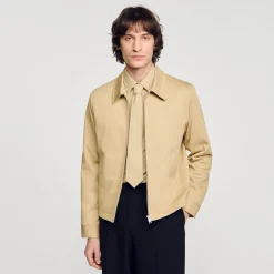 Sandro Paris Abrigos & Cazadoras<Cazadora De Algodon