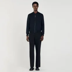 Sandro Paris Abrigos & Cazadoras<Cazadora De Beisbol Con Cremallera