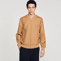 Sandro Paris Abrigos & Cazadoras<Cazadora De Beisbol Con Cremallera