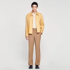 Sandro Paris Abrigos & Cazadoras<Cazadora De Cuero