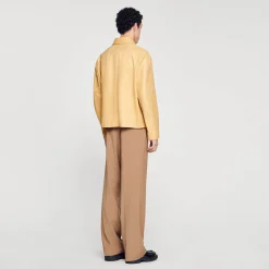 Sandro Paris Abrigos & Cazadoras<Cazadora De Cuero