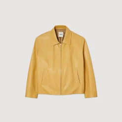 Sandro Paris Abrigos & Cazadoras<Cazadora De Cuero