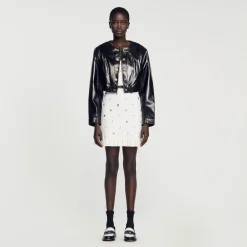 Sandro Paris Abrigos<Cazadora De Cuero