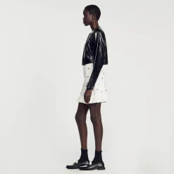 Sandro Paris Abrigos<Cazadora De Cuero