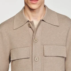 Sandro Paris Jerséis & Chalecos<Cazadora De Punto