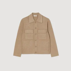 Sandro Paris Jerséis & Chalecos<Cazadora De Punto