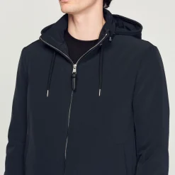 Sandro Paris Abrigos & Cazadoras<Cazadora De Tejido Tecnico