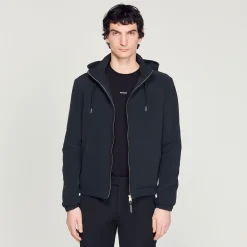 Sandro Paris Abrigos & Cazadoras<Cazadora De Tejido Tecnico