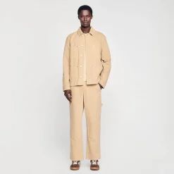 Sandro Paris Abrigos & Cazadoras<Cazadora Vaquera De Trabajador