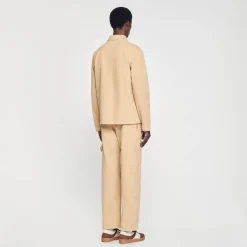 Sandro Paris Abrigos & Cazadoras<Cazadora Vaquera De Trabajador