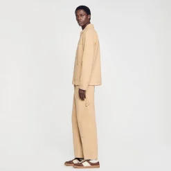 Sandro Paris Abrigos & Cazadoras<Cazadora Vaquera De Trabajador