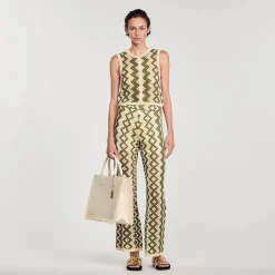 Sandro Paris Conjuntos<Chaleco De Croche