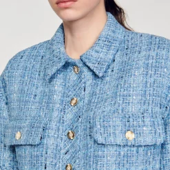 Sandro Paris Conjuntos<Chaqueta Corta De Tweed