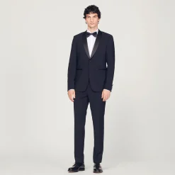 Sandro Paris Trajes & Smokings<Chaqueta De Esmoquin Con Saten