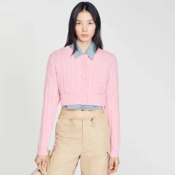 Sandro Paris Jerseys & Cárdigans<Chaqueta De Punto Trenzado