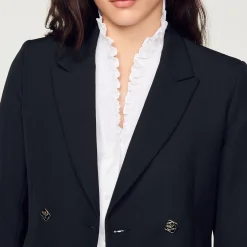 Sandro Paris Trajes<Chaqueta De Sastre Con Doble Botonadura