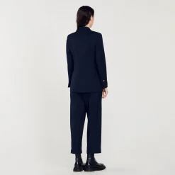 Sandro Paris Trajes<Chaqueta De Sastre Con Doble Botonadura
