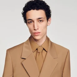 Sandro Paris Trajes & Smokings<Chaqueta De Traje Cruzada