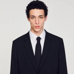 Sandro Paris Trajes & Smokings<Chaqueta De Traje De Lana Virgen