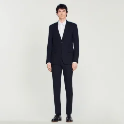 Sandro Paris Trajes & Smokings<Chaqueta De Traje De Lana