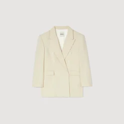 Sandro Paris Cazadoras & Chaquetas<Chaqueta Sastre Cruzada