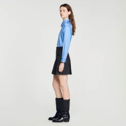 Sandro Paris Faldas & Shorts<Falda Corta A Rayas