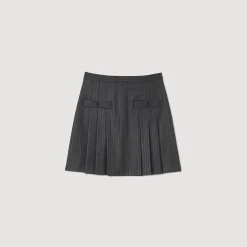 Sandro Paris Faldas & Shorts<Falda Corta A Rayas