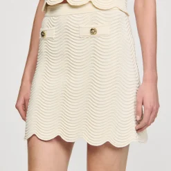 Sandro Paris Faldas & Shorts<Falda Corta De Punto