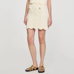 Sandro Paris Faldas & Shorts<Falda Corta De Punto