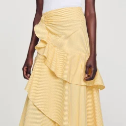 Sandro Paris Faldas & Shorts<Falda Larga Asimetrica