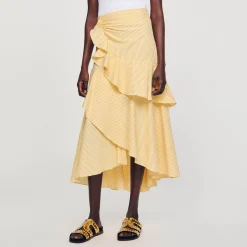 Sandro Paris Faldas & Shorts<Falda Larga Asimetrica