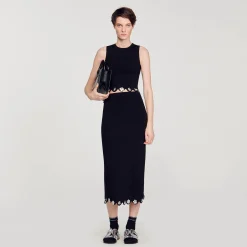 Sandro Paris Conjuntos<Falda Larga De Punto