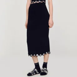Sandro Paris Conjuntos<Falda Larga De Punto