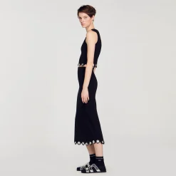 Sandro Paris Conjuntos<Falda Larga De Punto