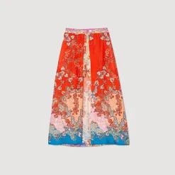 Sandro Paris Faldas & Shorts<Falda Larga Trampantojo