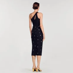 Sandro Paris Conjuntos<Falda Midi De Punto