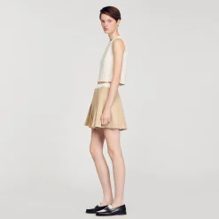 Sandro Paris Faldas & Shorts<Falda Plisada