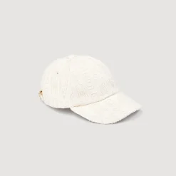 Sandro Paris Sombreros Y Sombreros Bob<Gorra De Lona Con Letras Bordadas